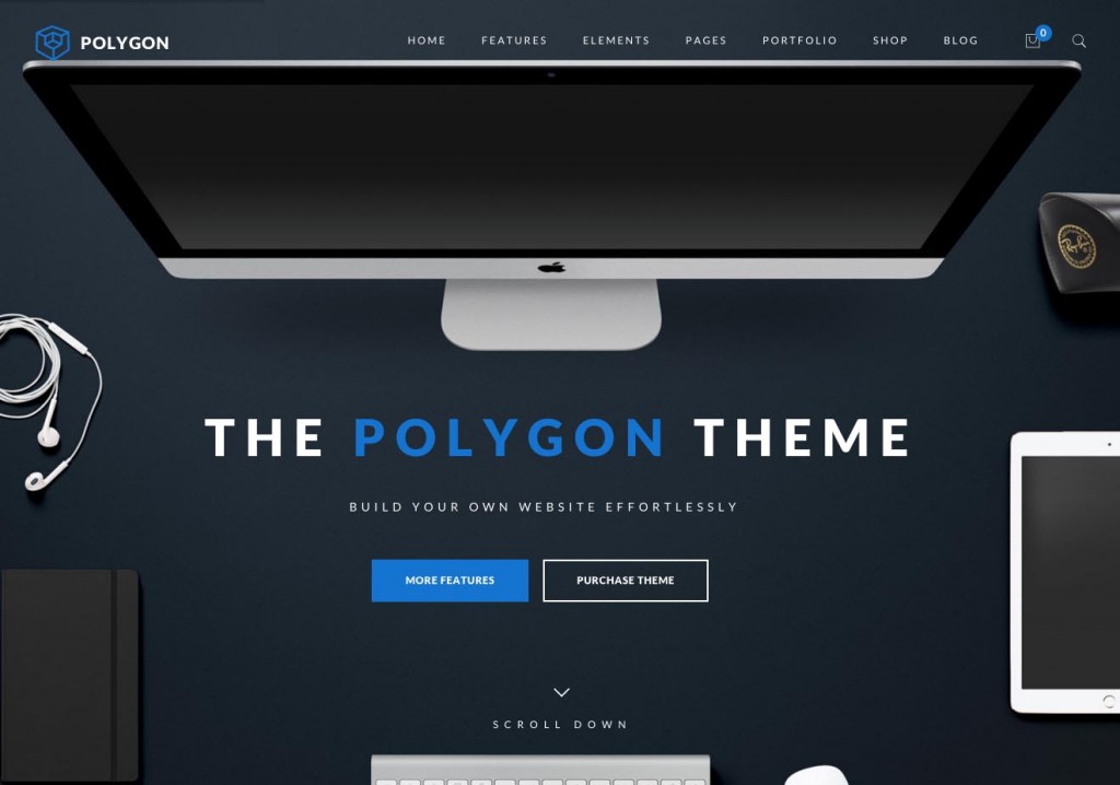 Polygon WordPress Theme