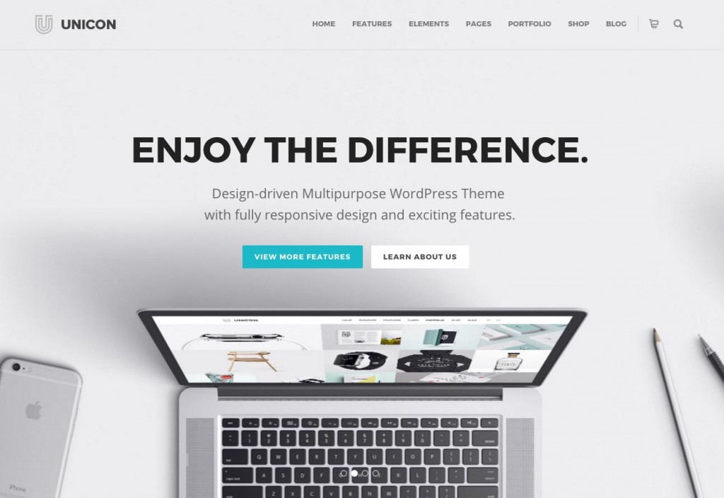 Unicon WordPress Theme