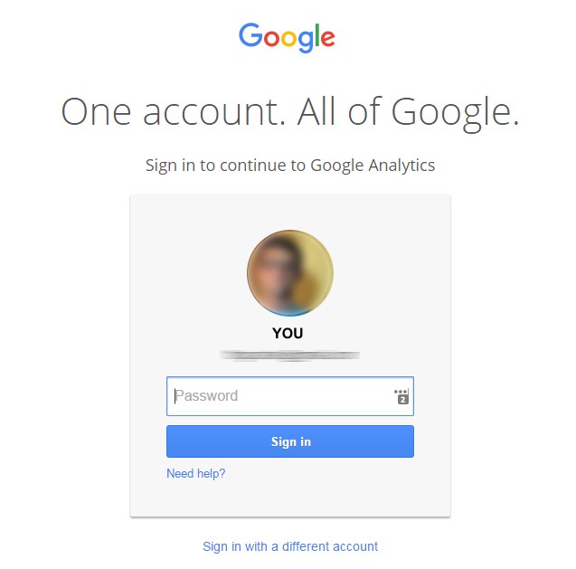 Google-Analytics-account