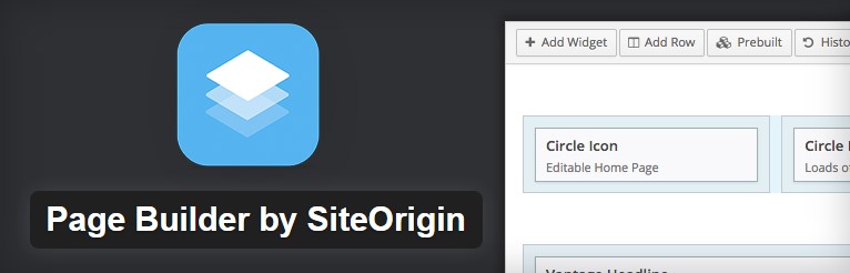 Best drag-and-drop content builder plugins (free): SiteOrigin Page Builder