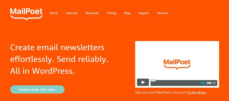 MailChimp alternatives for WordPress: MailPoet