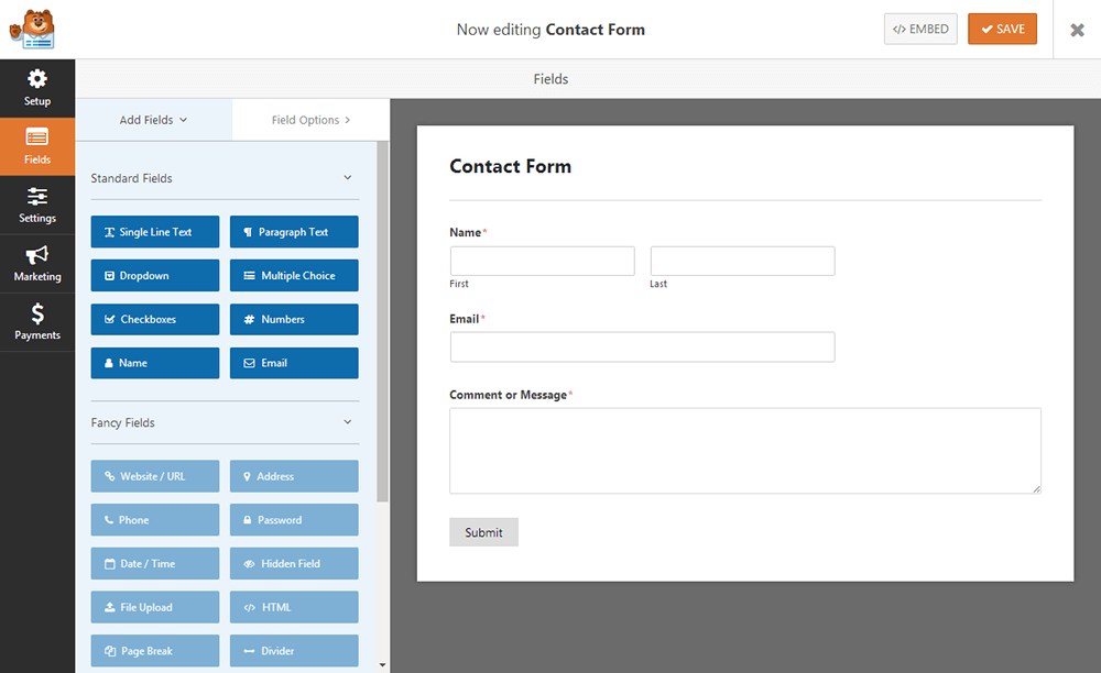 WPForms Review Trying a WordPress Form Builder ThemeTrust