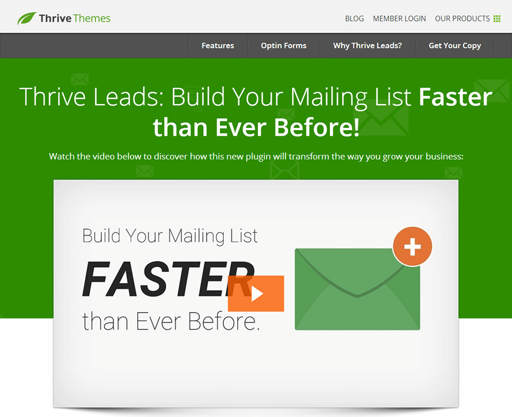 This leads. Подключаем mailclimp к Thrive leads.