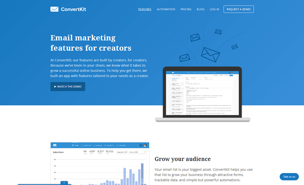 ConvertKit - Features