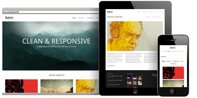 Hero WordPress Theme